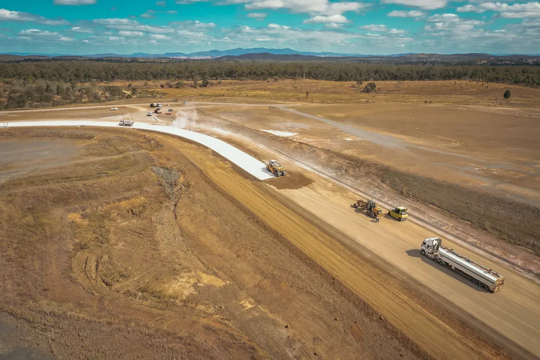 Euroa Circuit Road Construction