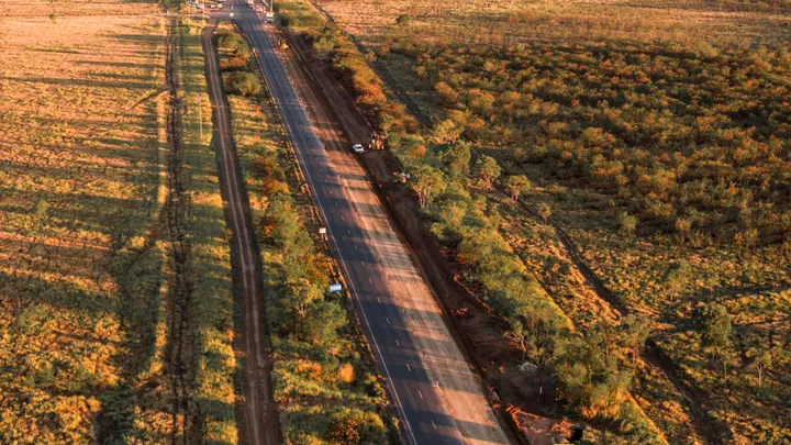 Peak Downs Mine Access Road