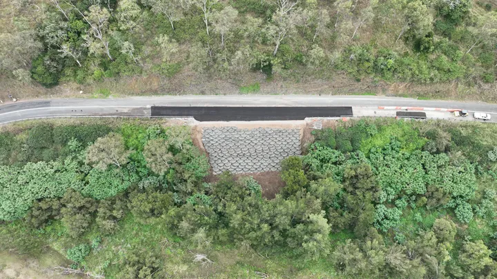 Somerset Regional Council, Gregors Creek Rd Slips