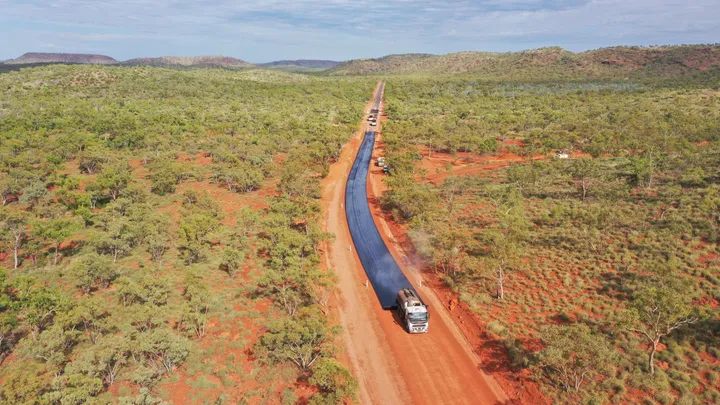 Durack civil team paving a new road in queensland for resilience and recovery efforts