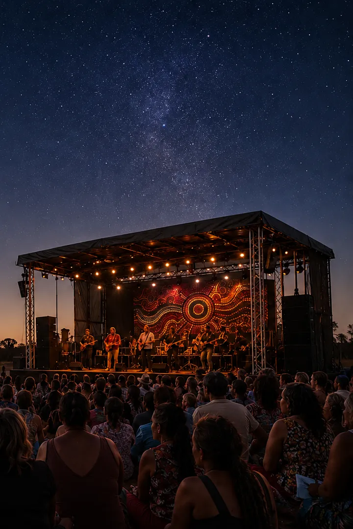 Runway Under The Stars, Burketown