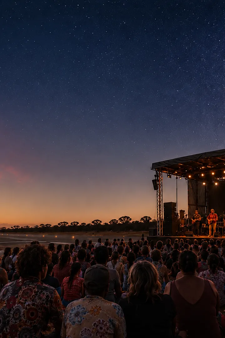Runway Under The Stars, Burketown