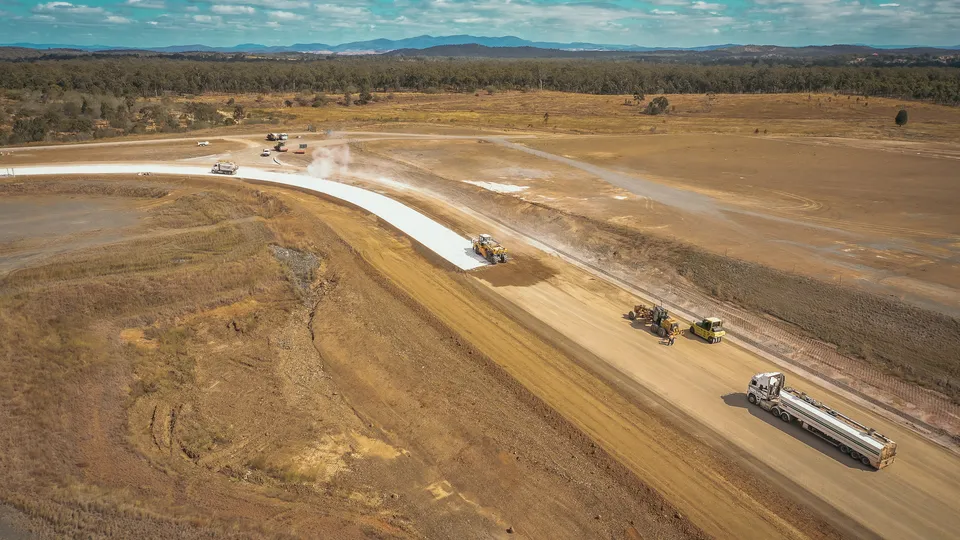 Euroa Circuit Road Construction